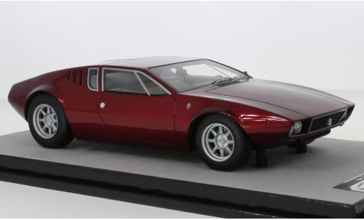 Miniature De Tomaso Mangusta 1/18 Tecnomodel metallise rouge 1971 De Tomaso Mangusta 1/18 Tecnomodel metallise rouge 1971 miniature