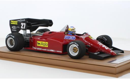 Miniature Ferrari 126 1/18 Tecnomodel C4-M2 No.27 Formel 1 GP Europa 1984 1:18 Ferrari 126 1/18 Tecnomodel C4-M2 No.27 Formel 1 GP Europa 1984 1:18 miniature