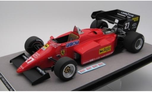 Miniature Ferrari 126 1/18 Tecnomodel C4-M2 No.27 Scuderia Formel 1 GP Europa 1984 M.Alboreto Ferrari 126 1/18 Tecnomodel C4-M2 No.27 Scuderia Formel 1 GP Europa 1984 M.Alboreto miniature