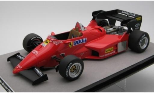 Miniature Ferrari 126 1/18 Tecnomodel C4-M2 rouge Scuderia Formel 1 1984 véhicule de présentation Ferrari 126 1/18 Tecnomodel C4-M2 rouge Scuderia Formel 1 1984 véhicule de présentation miniature