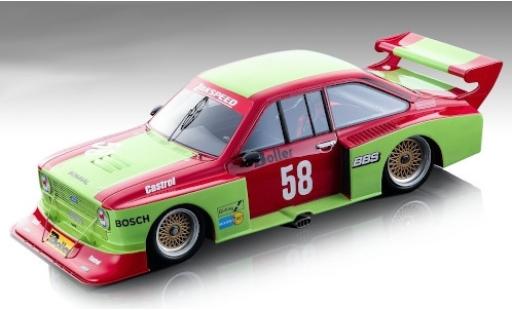 Miniature Ford Escort 1/18 Tecnomodel II RS Turbo No.58 Team Zakspeed DRM Zolder 1980 W.Boller Ford Escort 1/18 Tecnomodel II RS Turbo No.58 Team Zakspeed DRM Zolder 1980 W.Boller miniature