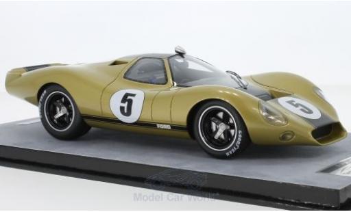 Miniature Ford P68 1/18 Tecnomodel Edition Alan Mann gold/noire RHD No.5 1968 Pressefahrzeug Ford P68 1/18 Tecnomodel Edition Alan Mann gold/noire RHD No.5 1968 Pressefahrzeug miniature