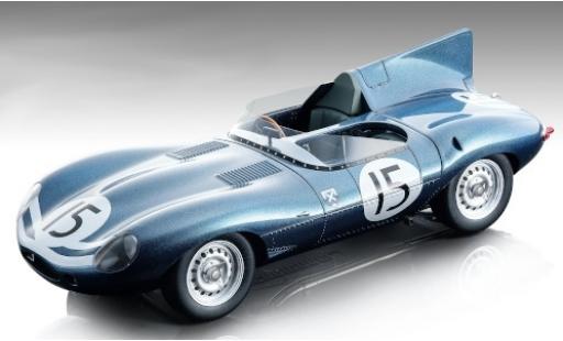 Miniature Jaguar D-Type 1/18 Tecnomodel Long Nose RHD No.15 24h Le Mans 1957 J.Lawrence/N.Sanderson Jaguar D-Type 1/18 Tecnomodel Long Nose RHD No.15 24h Le Mans 1957 J.Lawrence/N.Sanderson miniature
