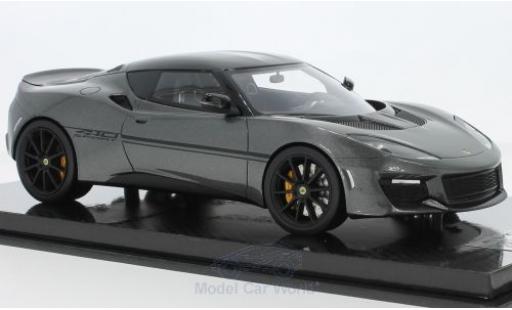 Miniature Lotus Evora S 1/18 Tecnomodel 410 metallise grise 2017 Lotus Evora S 1/18 Tecnomodel 410 metallise grise 2017 miniature