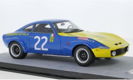Miniature Opel GT 1/18 Tecnomodel 1900 No.22 Squadra Conrero European Championship Monza 1972 A.Rosselli Opel GT 1/18 Tecnomodel 1900 No.22 Squadra Conrero European Championship Monza 1972 A.Rosselli miniature