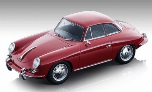 Miniature Porsche 356 1/18 Tecnomodel Karmann Hardtop rouge 1961 Porsche 356 1/18 Tecnomodel Karmann Hardtop rouge 1961 miniature
