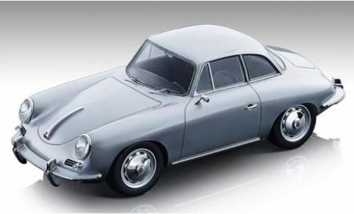 Miniature Porsche 356 1/18 Tecnomodel Karmann Hardtop grise 1961 Porsche 356 1/18 Tecnomodel Karmann Hardtop grise 1961 miniature