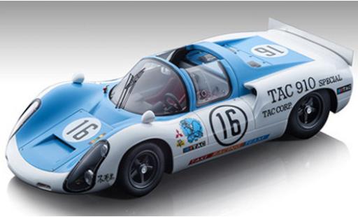 Miniature Porsche 910 1/18 Tecnomodel No.16 Taki Racing Organisation Japan Grand Prix Car Race Fuji 1969 H.Kazato/H.Hasegawa Porsche 910 1/18 Tecnomodel No.16 Taki Racing Organisation Japan Grand Prix Car Race Fuji 1969 H.Kazato/H.Hasegawa miniature