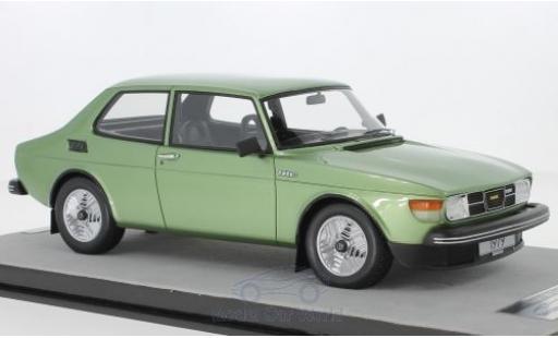 Miniature Saab 99 1/18 Tecnomodel Turbo metallise verte 1979 Saab 99 1/18 Tecnomodel Turbo metallise verte 1979 miniature