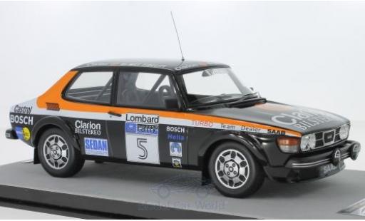 Saab 99 1/18 Tecnomodel Turbo No.5 Rally Costa Smeralda 1980 S.Blomqvist/B.Cederberg miniature