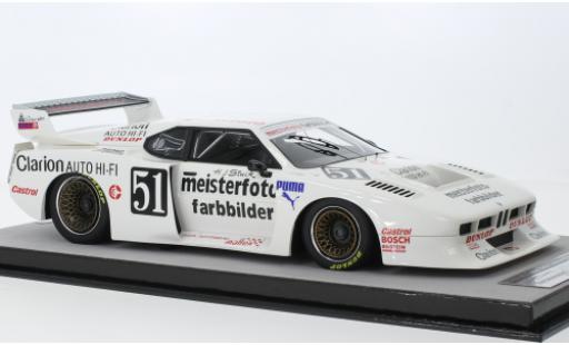 Miniature Bmw M1 1/18 Tecnomodel Turbo No.51 Team Schnitzer Meisterfoto Farbbilder DRM Salzburgring 1981 Bmw M1 1/18 Tecnomodel Turbo No.51 Team Schnitzer Meisterfoto Farbbilder DRM Salzburgring 1981 miniature