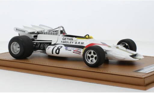 Miniature Brm P160 1/18 Tecnomodel BRM No.18 Yardley Team BRM Yardley formule 1 GP Italie 1971 Brm P160 1/18 Tecnomodel BRM No.18 Yardley Team BRM Yardley formule 1 GP Italie 1971 miniature