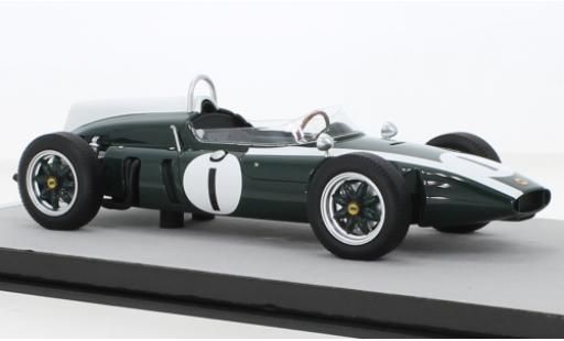 Miniature Cooper T53 1/18 Tecnomodel Climax No.1 Formel 1 GP Großbritannien 1960 Cooper T53 1/18 Tecnomodel Climax No.1 Formel 1 GP Großbritannien 1960 miniature
