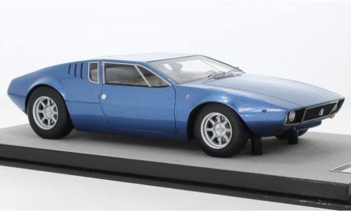 Miniature De Tomaso Mangusta 1/18 Tecnomodel metallise bleue 1971 De Tomaso Mangusta 1/18 Tecnomodel metallise bleue 1971 miniature