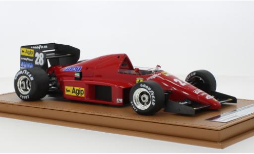 Miniature Ferrari F1 1/18 Tecnomodel /86 No.28 formule 1 GP Brésil 1986 Ferrari F1 1/18 Tecnomodel /86 No.28 formule 1 GP Brésil 1986 miniature