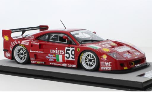 Miniature Ferrari F40 1/18 Tecnomodel GTE No.59 24h Le Mans 1996 Ferrari F40 1/18 Tecnomodel GTE No.59 24h Le Mans 1996 miniature