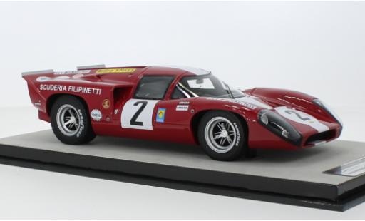Miniature Lola T70 1/18 Tecnomodel Mk3B GT RHD No.2 Scuderia Filipinetti 24h Le Mans 1969 Lola T70 1/18 Tecnomodel Mk3B GT RHD No.2 Scuderia Filipinetti 24h Le Mans 1969 miniature