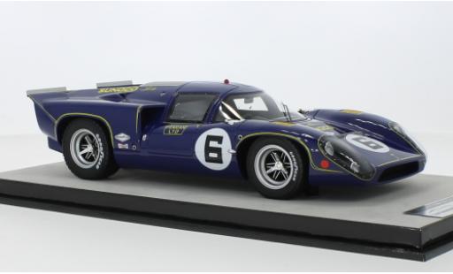 Miniature Lola T70 1/18 Tecnomodel Mk3B GT RHD No.6 Team Sunoco Sunoco 24h Daytona 1969 Lola T70 1/18 Tecnomodel Mk3B GT RHD No.6 Team Sunoco Sunoco 24h Daytona 1969 miniature