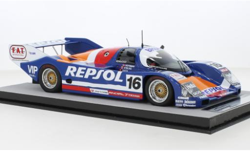 Miniature Porsche 962 1991 1/18 Tecnomodel C RHD No.16 Repsol 24h Le Mans Porsche 962 1991 1/18 Tecnomodel C RHD No.16 Repsol 24h Le Mans miniature