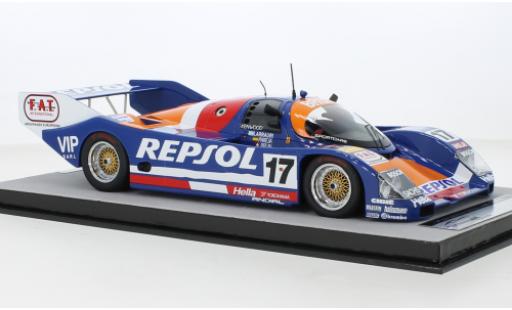 Miniature Porsche 962 1991 1/18 Tecnomodel C RHD No.17 Repsol 24h Le Mans Porsche 962 1991 1/18 Tecnomodel C RHD No.17 Repsol 24h Le Mans miniature