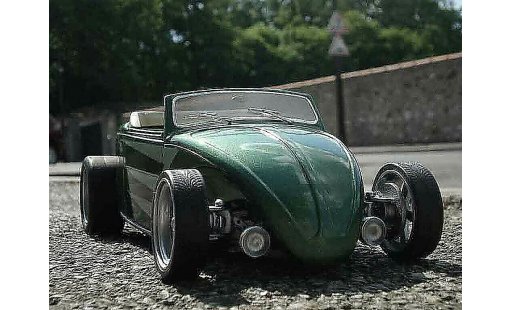 Volkswagen Kafer Hot Rod 1/18 Solido coccinelle the heb2road (cox 1949) miniature