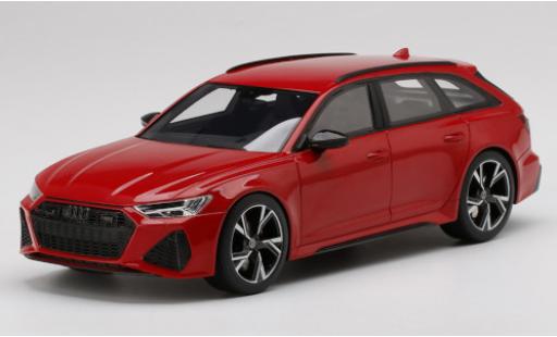 Miniature Audi RS6 1/18 Top Speed Avant Carbon Black Edition rouge Audi RS6 1/18 Top Speed Avant Carbon Black Edition rouge miniature