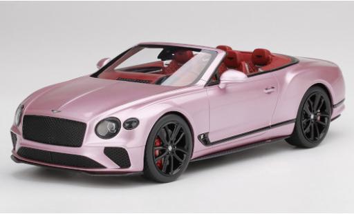 Bentley Continental 1/18 Top Speed GT Cabriolet metallise rose 2019 miniature