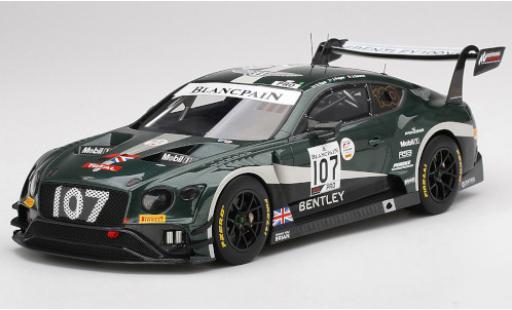 Bentley Continental 1/18 Top Speed GT3 RHD No.107 M-Sport Team 24h Spa 2019 J.M.Gounon/S.Kane/J.Pepper miniature