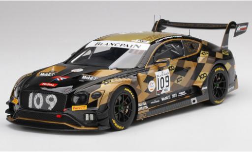 Bentley Continental 1/18 Top Speed GT3 RHD No.109 M-Sport Team 24h Spa 2019 R.Baptista/C.MacLeod/S.Morris miniature
