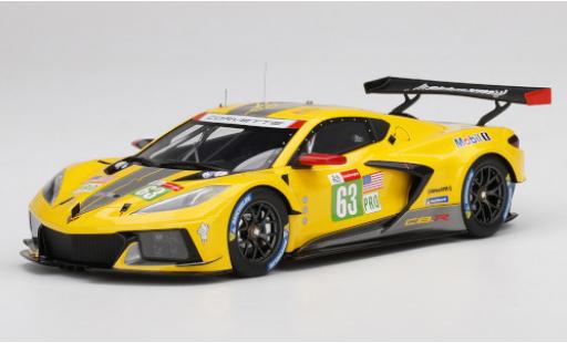 Miniature Chevrolet Corvette 1/18 Top Speed C8.R No.63 Racing 24h Le Mans 2021 A.Garcia/J.Taylor/N.Catsburg Chevrolet Corvette 1/18 Top Speed C8.R No.63 Racing 24h Le Mans 2021 A.Garcia/J.Taylor/N.Catsburg miniature