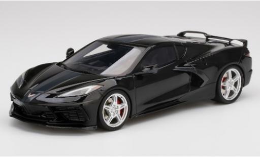 Miniature Chevrolet Corvette 1/18 Top Speed (C8) Stingray noire/grise 2020 Chevrolet Corvette 1/18 Top Speed (C8) Stingray noire/grise 2020 miniature
