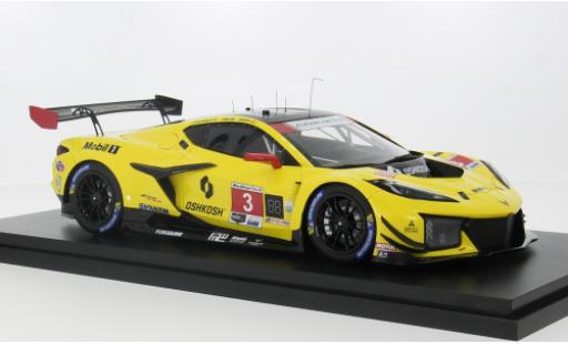 Miniature Chevrolet Corvette 1/18 Top Speed (C8) Z06 GT3.R No.3 Racing by Pratt Miller Motorsports IMSA 24h Daytona 2024 1:18 Chevrolet Corvette 1/18 Top Speed (C8) Z06 GT3.R No.3 Racing by Pratt Miller Motorsports IMSA 24h Daytona 2024 1:18 miniature