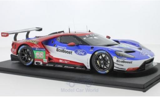 Miniature Ford GT 1/18 Top Speed No.68 Chip Ganassi Team USA LME Pro 24h Le Mans J.Hand/D.Müller/S.Bourdais Ford GT 1/18 Top Speed No.68 Chip Ganassi Team USA LME Pro 24h Le Mans J.Hand/D.Müller/S.Bourdais miniature