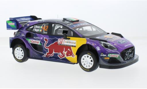 Miniature Ford Puma 1/18 Top Speed Rally1 No.42 M-Sport World Rally Team Red Bull Rallye WM Rallye Sardinien 2022 1:18 Ford Puma 1/18 Top Speed Rally1 No.42 M-Sport World Rally Team Red Bull Rallye WM Rallye Sardinien 2022 1:18 miniature
