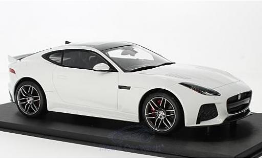 Jaguar S-Type 1/18 Top Speed SVR blanche 2016 miniature