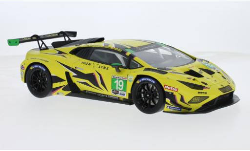 Lamborghini Huracan 1/18 Top Speed GT3 EVO 2 No.19 Iron Lynx IMSA 24h Daytona 2023 1:18 miniature