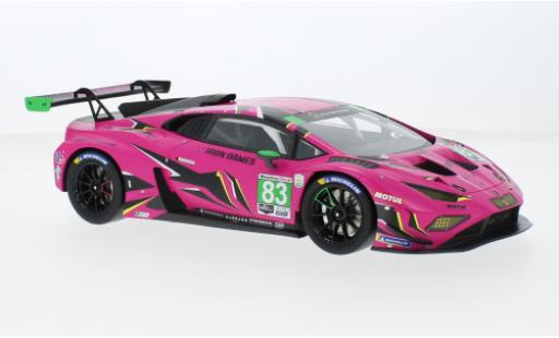 Lamborghini Huracan 1/18 Top Speed GT3 Evo2 No.83 Iron Dames IMSA 24h Daytona 2023 1:18 miniature