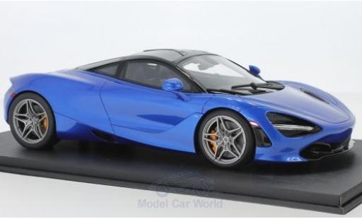 Miniature McLaren 720 1/18 Top Speed S metallise bleue McLaren 720 1/18 Top Speed S metallise bleue miniature