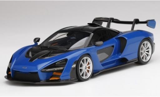 Miniature McLaren Senna 1/18 Top Speed metallise bleue/noire 2018 McLaren Senna 1/18 Top Speed metallise bleue/noire 2018 miniature