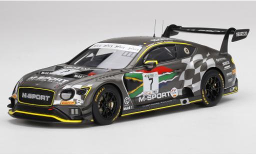 Bentley Continental 1/18 Top Speed GT3 No.7 M-Sport Team Intercontinental GT Challenge 9h Kyalami 2020 miniature