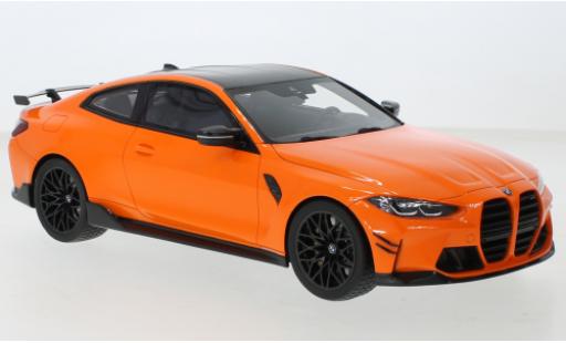 Miniature Bmw M4 1/18 Top Speed (G82) M-Performance orange 2021 Bmw M4 1/18 Top Speed (G82) M-Performance orange 2021 miniature