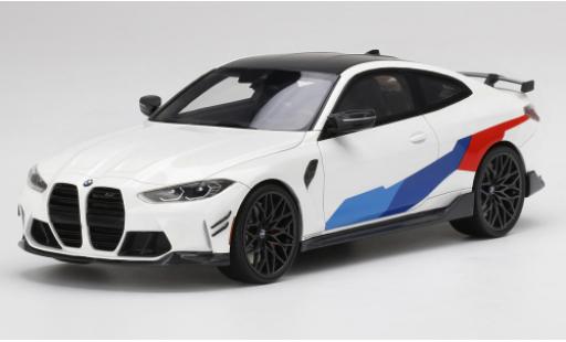 Miniature Bmw M4 1/18 Top Speed (G82) M-Performance blanche/Dekor 2021 Bmw M4 1/18 Top Speed (G82) M-Performance blanche/Dekor 2021 miniature
