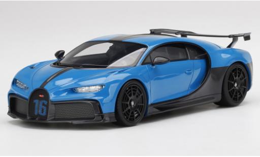Miniature Bugatti Chiron 1/18 Top Speed Pur Sport bleue/noire 2020 Bugatti Chiron 1/18 Top Speed Pur Sport bleue/noire 2020 miniature