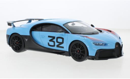 Miniature Bugatti Chiron 1/18 Top Speed Pure Sport bleue Grand Prix Bugatti Chiron 1/18 Top Speed Pure Sport bleue Grand Prix miniature