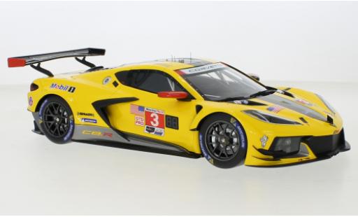 Miniature Chevrolet Corvette 1/18 Top Speed C8.R No.3 Racing IMSA 12h Sebring 2022 Chevrolet Corvette 1/18 Top Speed C8.R No.3 Racing IMSA 12h Sebring 2022 miniature