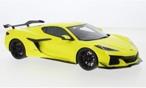 Miniature Chevrolet Corvette 1/18 Top Speed (C8) Z06 jaune 2023 Chevrolet Corvette 1/18 Top Speed (C8) Z06 jaune 2023 miniature