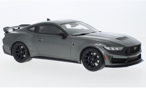 Miniature Ford Mustang 1/18 Top Speed Dark Cheval gris 2024 Ford Mustang 1/18 Top Speed Dark Cheval gris 2024 miniature