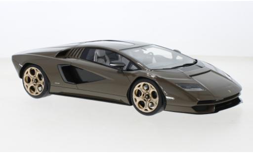 Lamborghini Countach 1/18 Top Speed LPI 800-4 bronze 2022 miniature