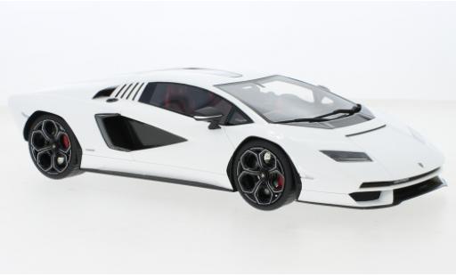 Miniature Lamborghini Countach 1/18 Top Speed LPI 800-4 blanche 2021 Lamborghini Countach 1/18 Top Speed LPI 800-4 blanche 2021 miniature