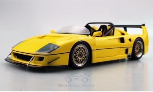 Ferrari F40 1/18 Topmarques Collectibles LM Beurlys Barchetta jaune miniature